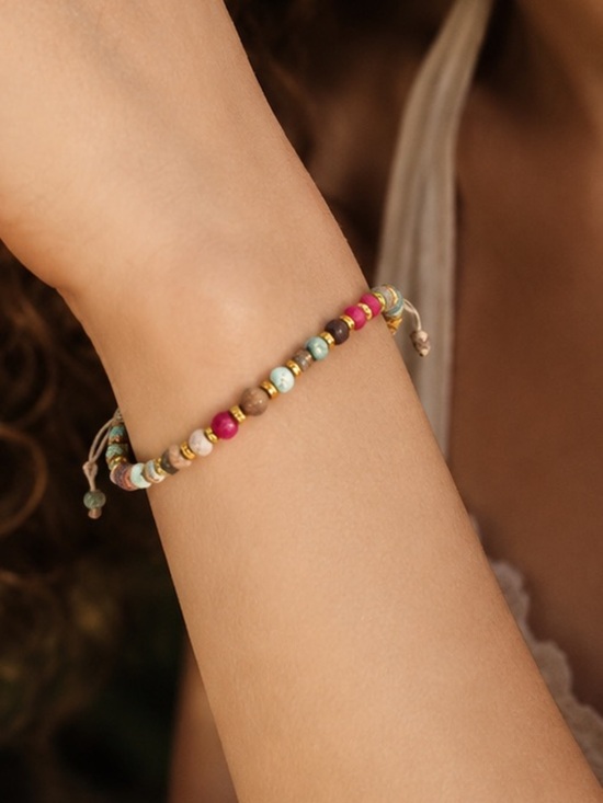 Jewelry - Handmade Multicolor Natural stone Bracelet